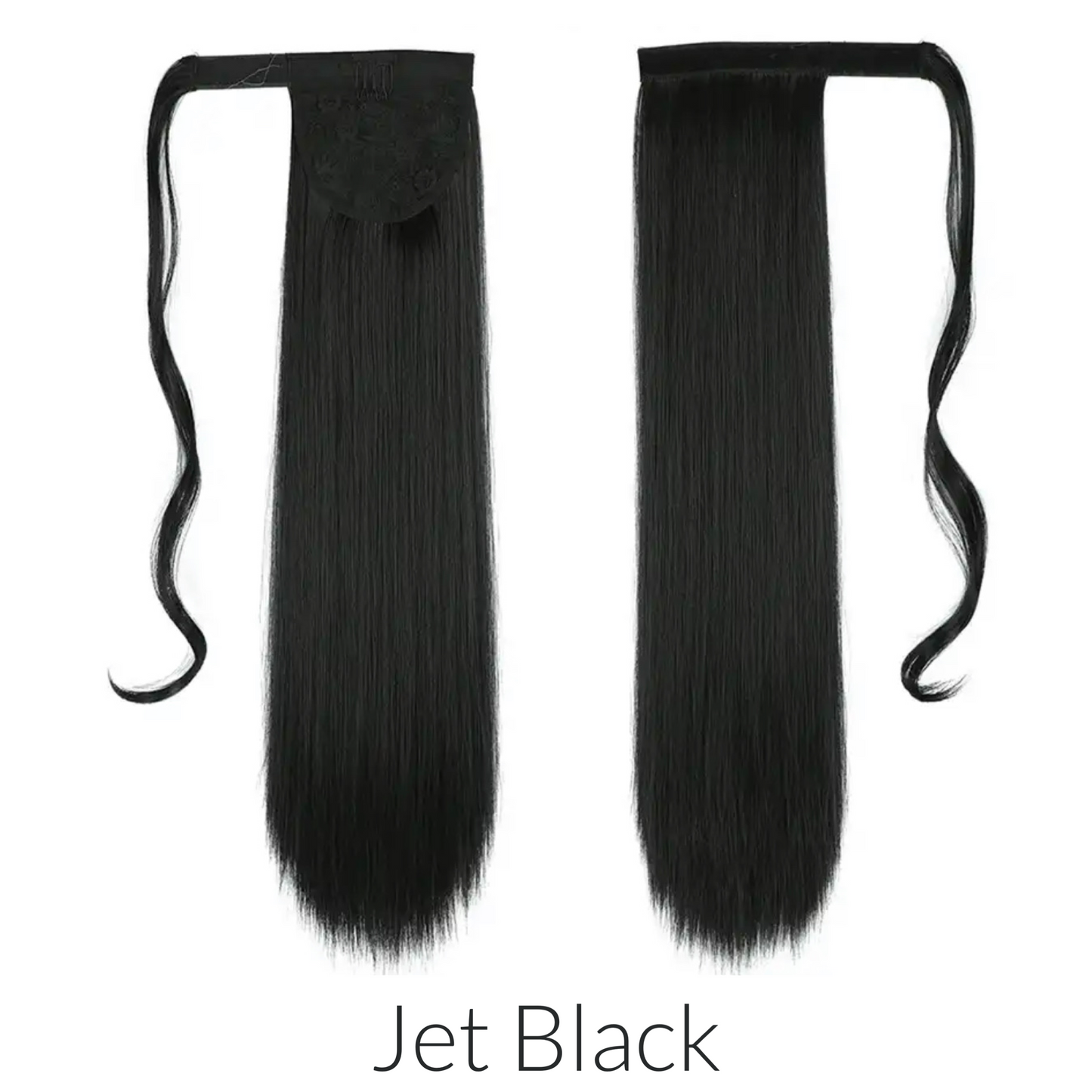 HEAT RESISTANT SYNTHETIC WRAP PONYTAIL