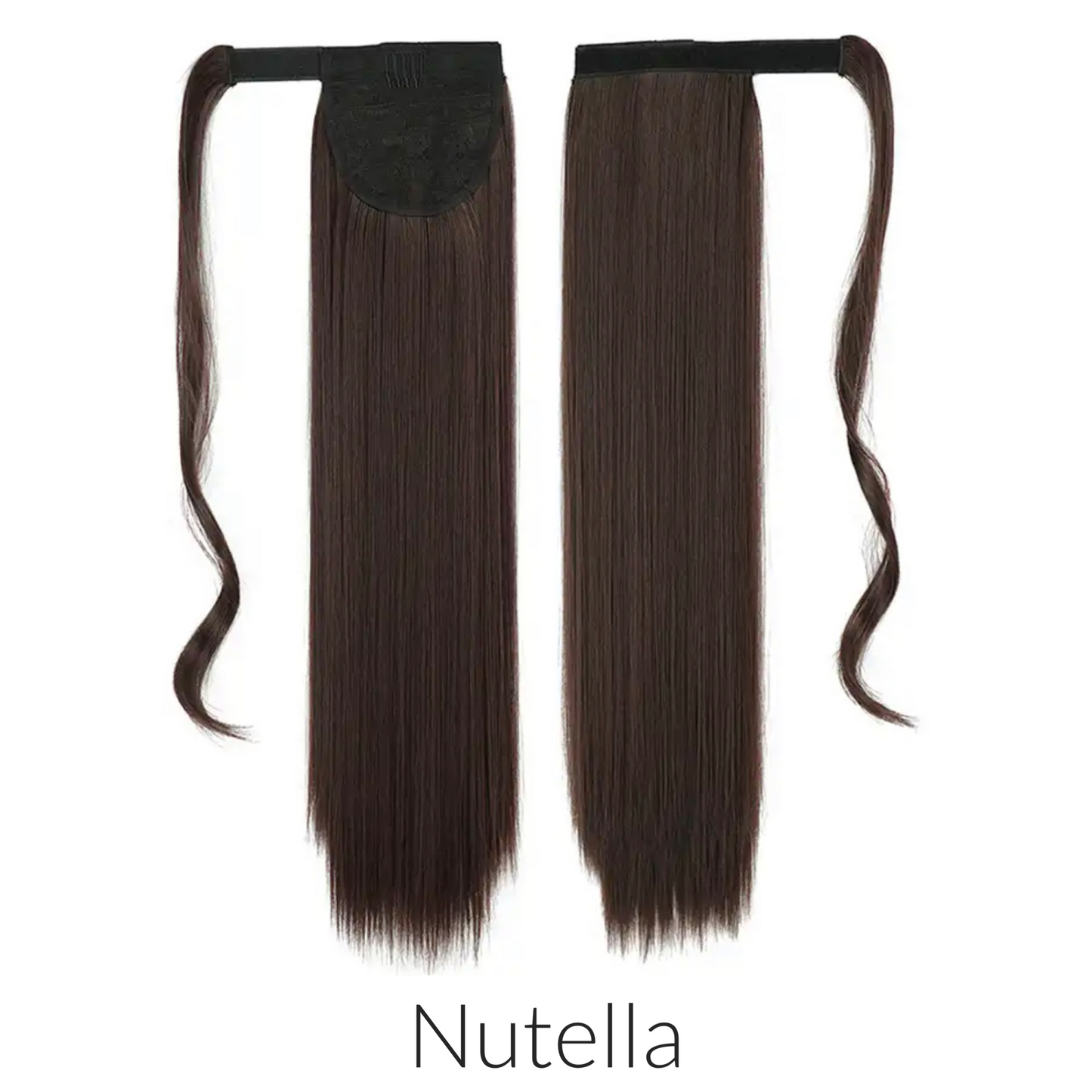 HEAT RESISTANT SYNTHETIC WRAP PONYTAIL