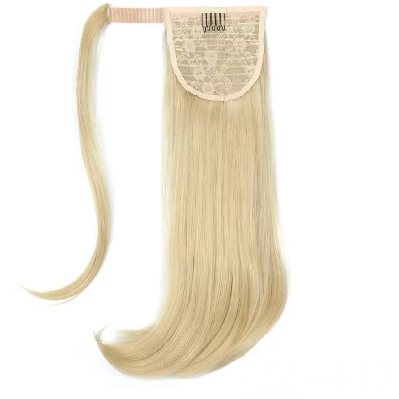 HEAT RESISTANT SYNTHETIC WRAP PONYTAIL