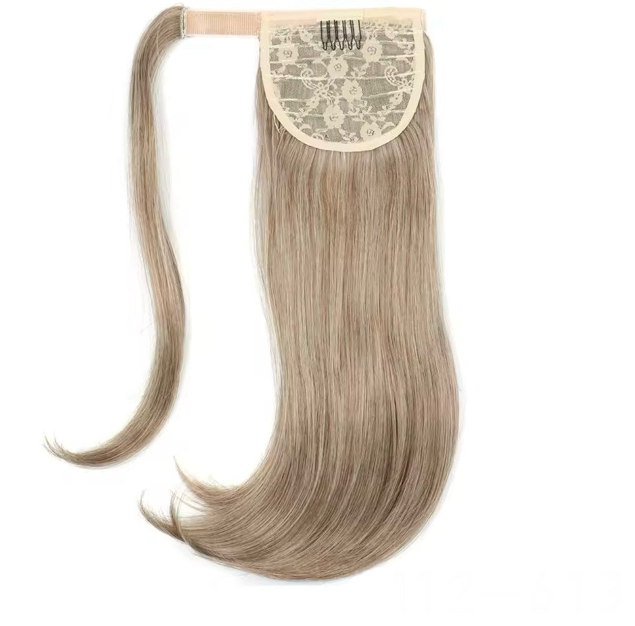 HEAT RESISTANT SYNTHETIC WRAP PONYTAIL