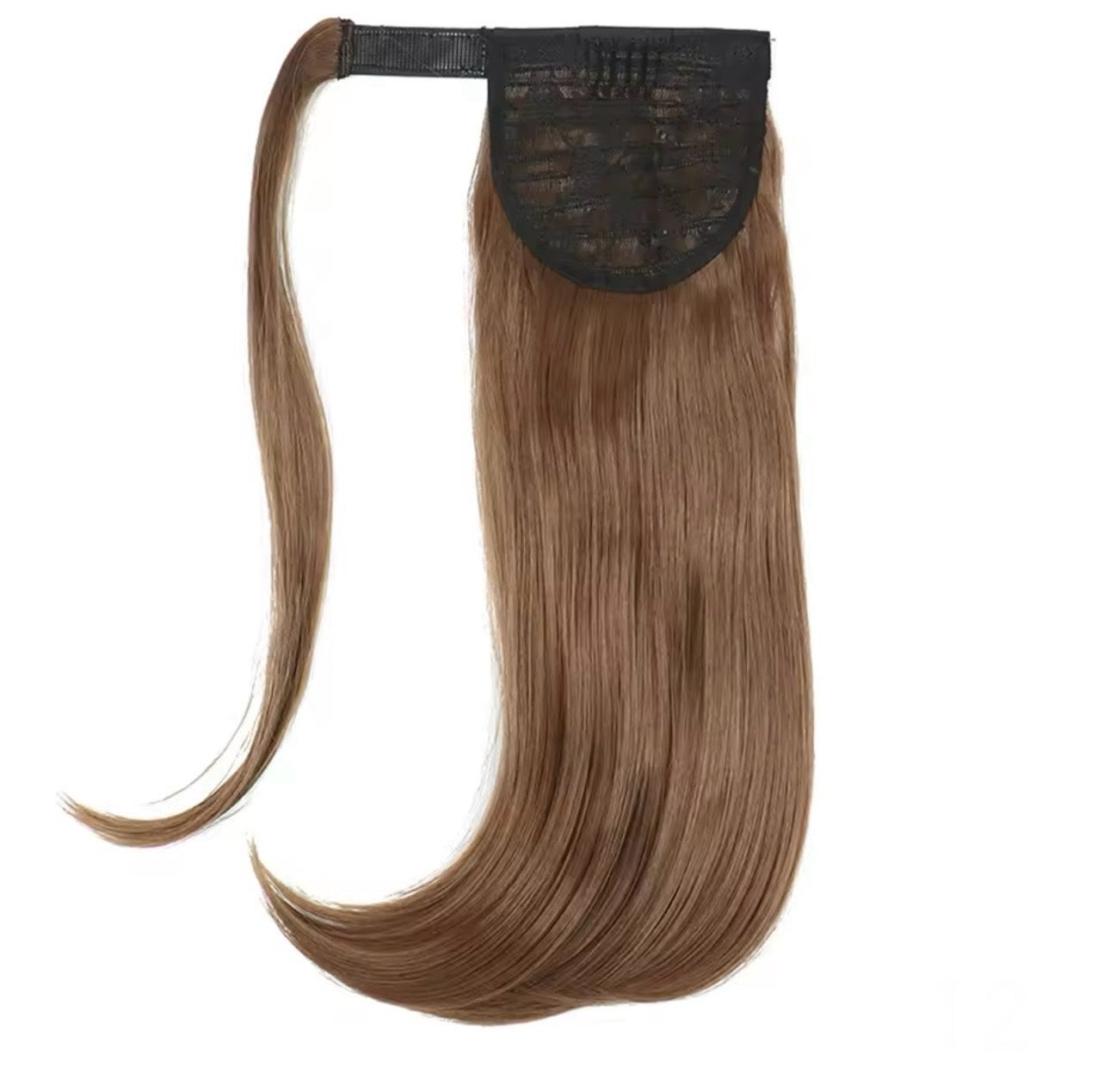 HEAT RESISTANT SYNTHETIC WRAP PONYTAIL