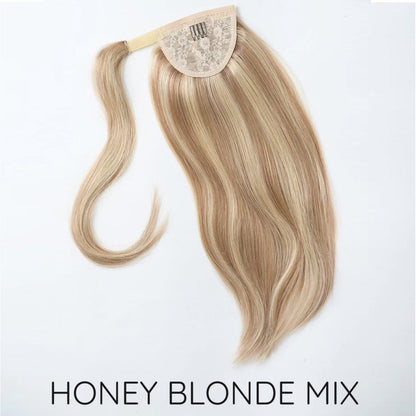 HUMAN HAIR WRAP PONYTAIL