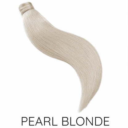 HUMAN HAIR WRAP PONYTAIL