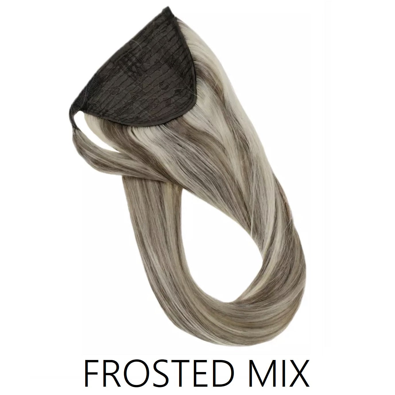 HUMAN HAIR WRAP PONYTAIL
