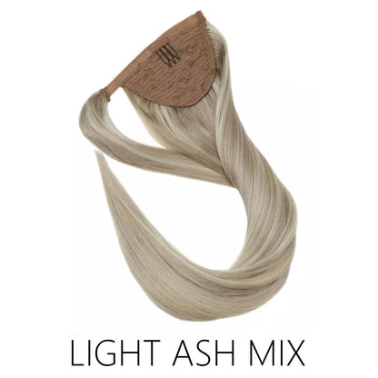 HUMAN HAIR WRAP PONYTAIL